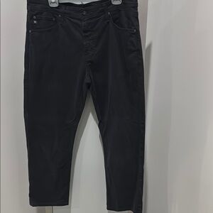 Ag Adriano Goldschmied Black Slim Fit Jeans